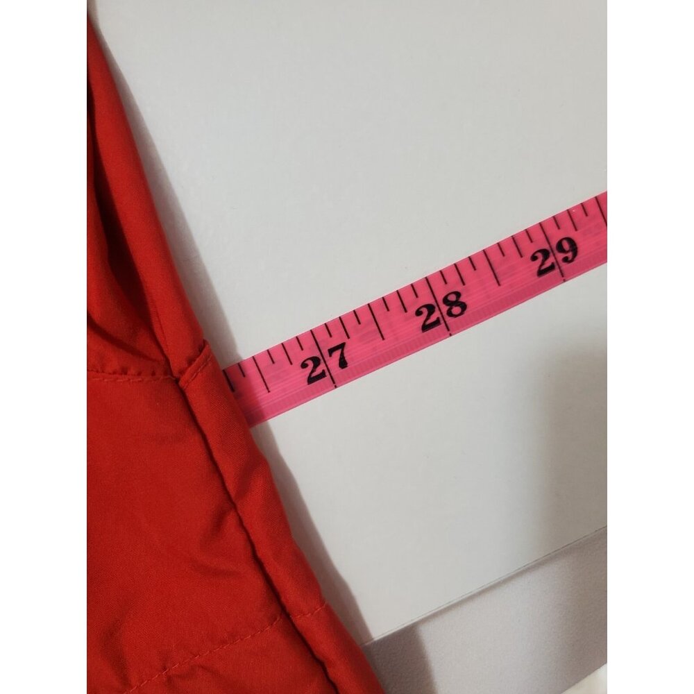 Eddie Bauer Red Lightweight Nylon Jacket Sz L Gorpcore Outdoors Hiking Camping - Picture 10 of 12